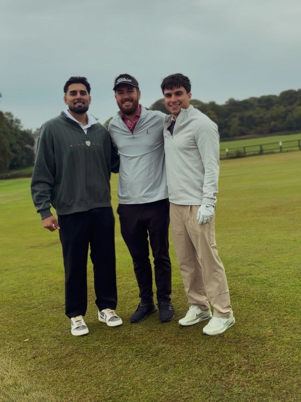 golfers from Boston and New York
